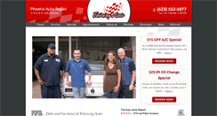 Desktop Screenshot of fairwayautorepair.com