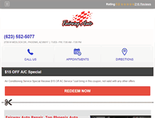 Tablet Screenshot of fairwayautorepair.com